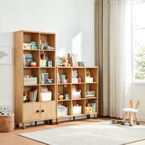 Efrain Bookcase/Bookshelf Modular Display Shelf & Storage Multiple Size