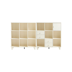 Elbert 105cm Bookcase/Bookshelf Modular Display Shelf & Storage Multiple Model
