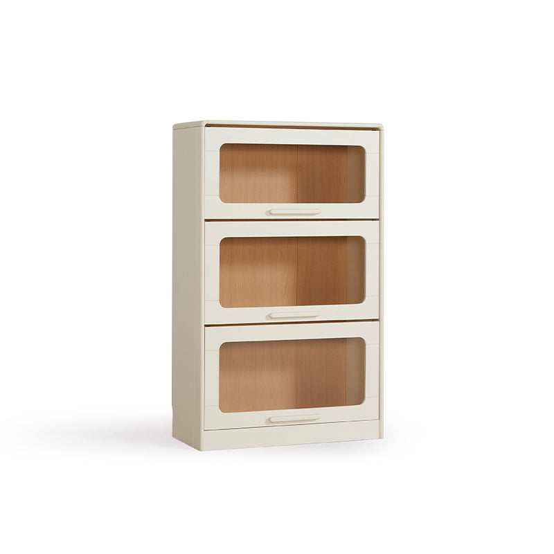 Gareth 75cm Flip-door Modular Bookcase Bookshelf/Storage Rack White