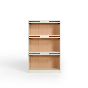Gareth 75cm Flip-door Modular Bookcase Bookshelf/Storage Rack White