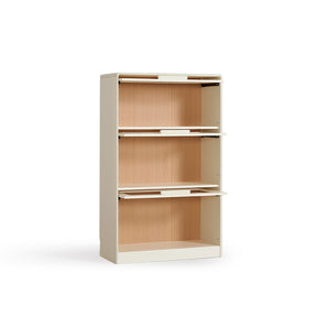 Gareth 75cm Flip-door Modular Bookcase Bookshelf/Storage Rack White