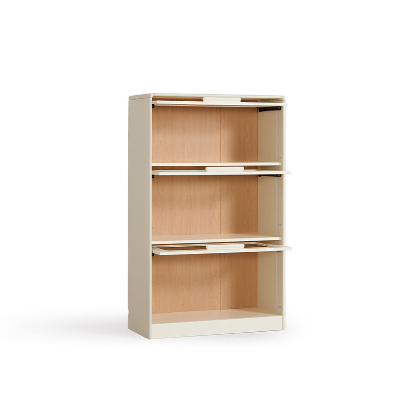 Gareth 75cm Flip-door Modular Bookcase Bookshelf/Storage Rack White