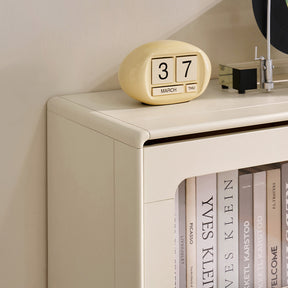 Gareth 75cm Flip-door Modular Bookcase Bookshelf/Storage Rack White