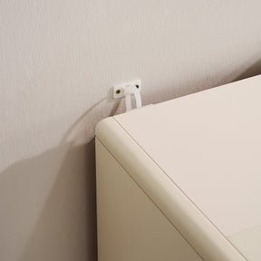 Gareth 75cm Flip-door Modular Bookcase Bookshelf/Storage Rack White