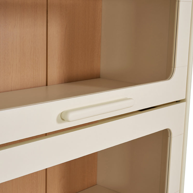 Gareth 75cm Flip-door Modular Bookcase Bookshelf/Storage Rack White