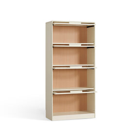 Gareth 75cm Flip-door Modular Bookcase Bookshelf/Storage Rack White