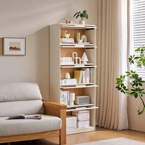 Gareth 75cm Flip-door Modular Bookcase Bookshelf/Storage Rack White