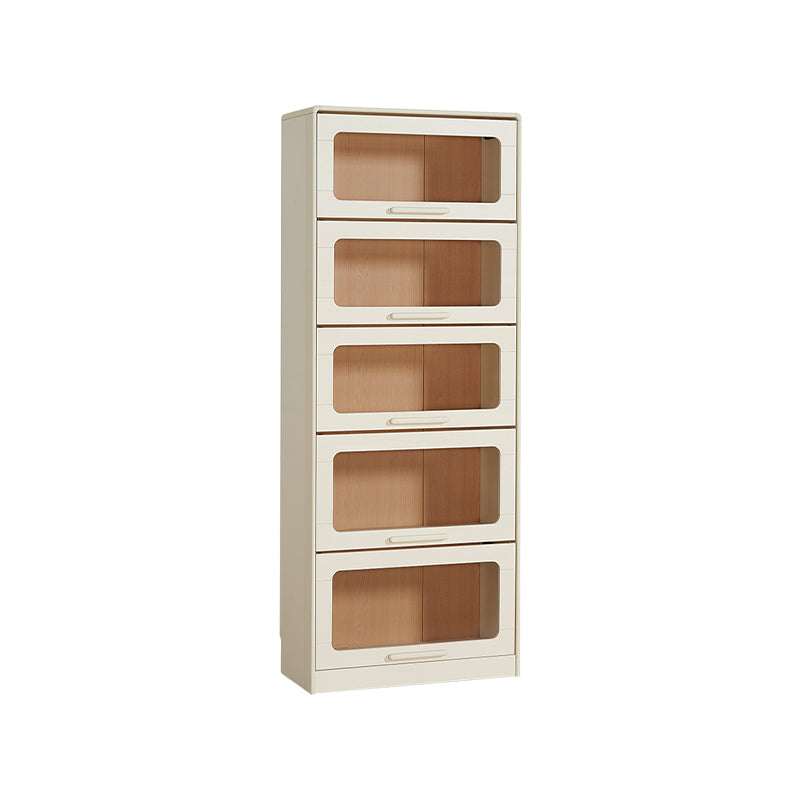 Gareth 75cm Flip-door Modular Bookcase Bookshelf/Storage Rack White