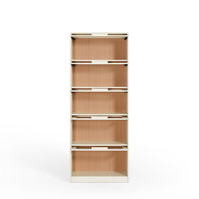 Gareth 75cm Flip-door Modular Bookcase Bookshelf/Storage Rack White