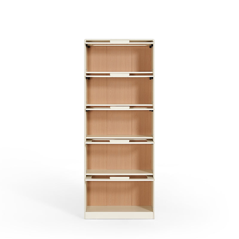 Gareth 75cm Flip-door Modular Bookcase Bookshelf/Storage Rack White