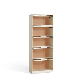 Gareth 75cm Flip-door Modular Bookcase Bookshelf/Storage Rack White