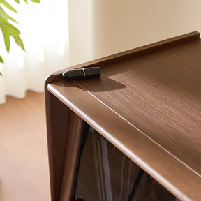 Gideon 79cm Flip-door Bookcase Display Shelf/Storage Cabinet