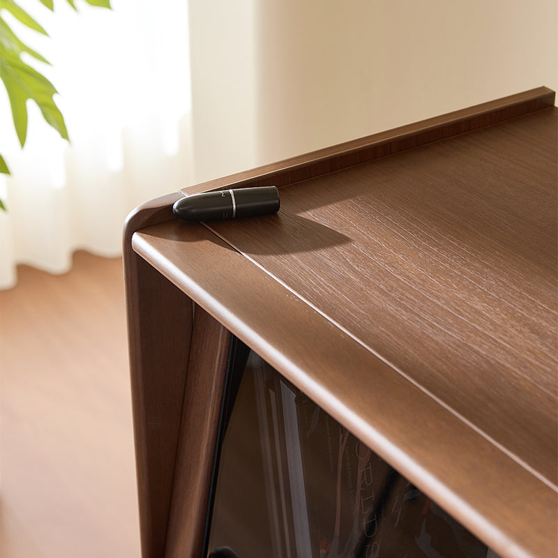 Gideon 79cm Flip-door Bookcase Display Shelf/Storage Cabinet