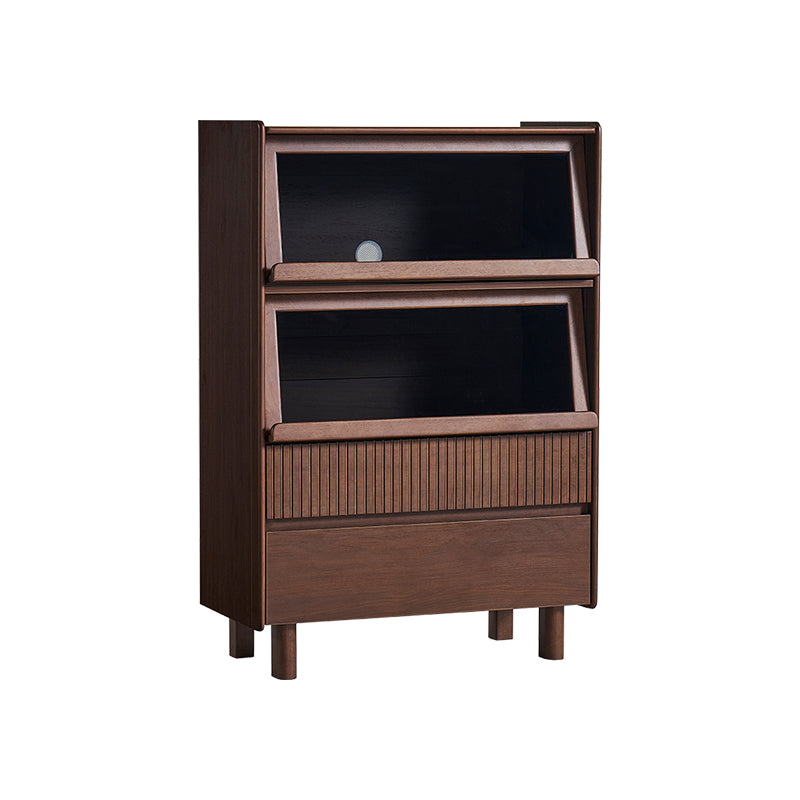 Gideon 79cm Flip-door Bookcase Display Shelf/Storage Cabinet