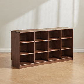 Irene 110cm/150cm Rubberwood Bookcase/Bookshelf/Cabinet Display Shelf & Storage
