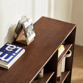 Irene 110cm/150cm Rubberwood Bookcase/Bookshelf/Cabinet Display Shelf & Storage