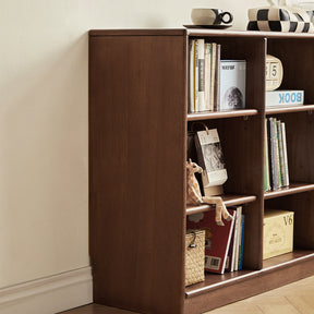 Irene 110cm/150cm Rubberwood Bookcase/Bookshelf/Cabinet Display Shelf & Storage