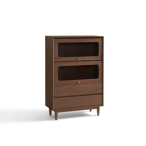 Kane 80cm Flip-door Bookcase Display Shelf/Modular Storage Cabinet For Home