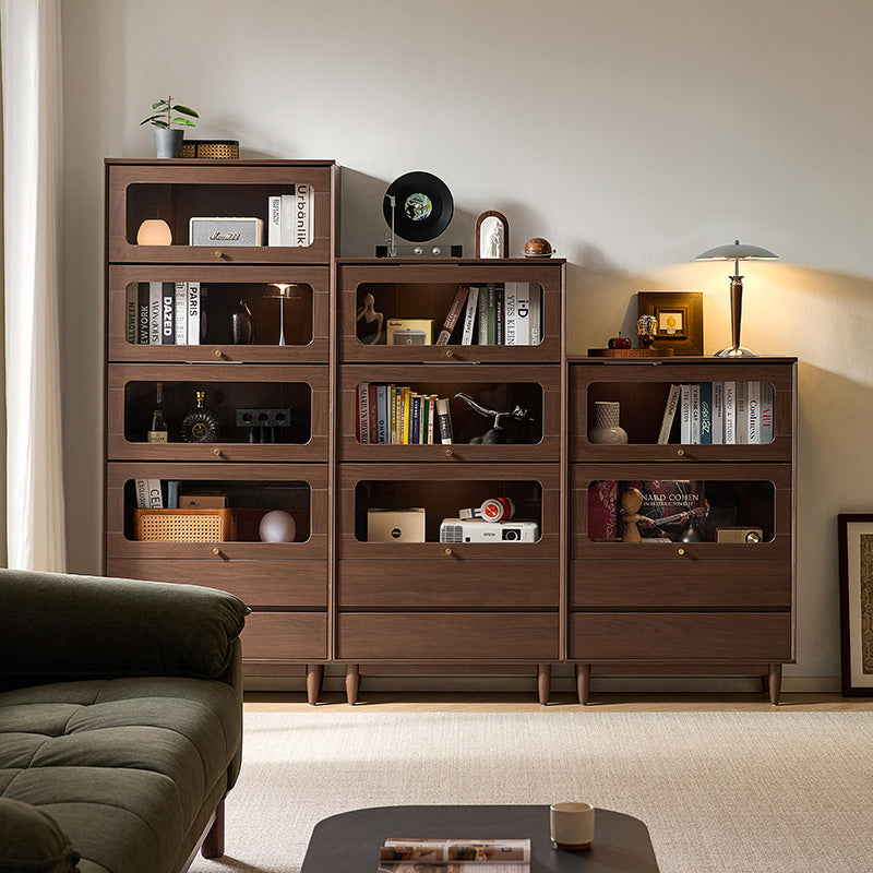 Kane 80cm Flip-door Bookcase Display Shelf/Modular Storage Cabinet For Home