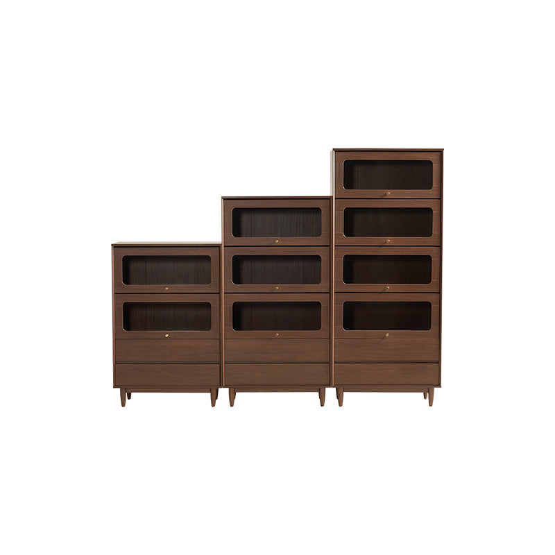 Kane 80cm Flip-door Bookcase Display Shelf/Modular Storage Cabinet For Home