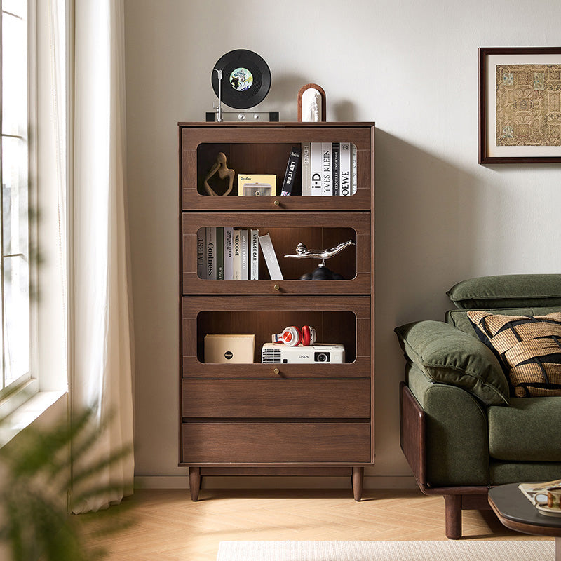 Kane 80cm Flip-door Bookcase Display Shelf/Modular Storage Cabinet For Home