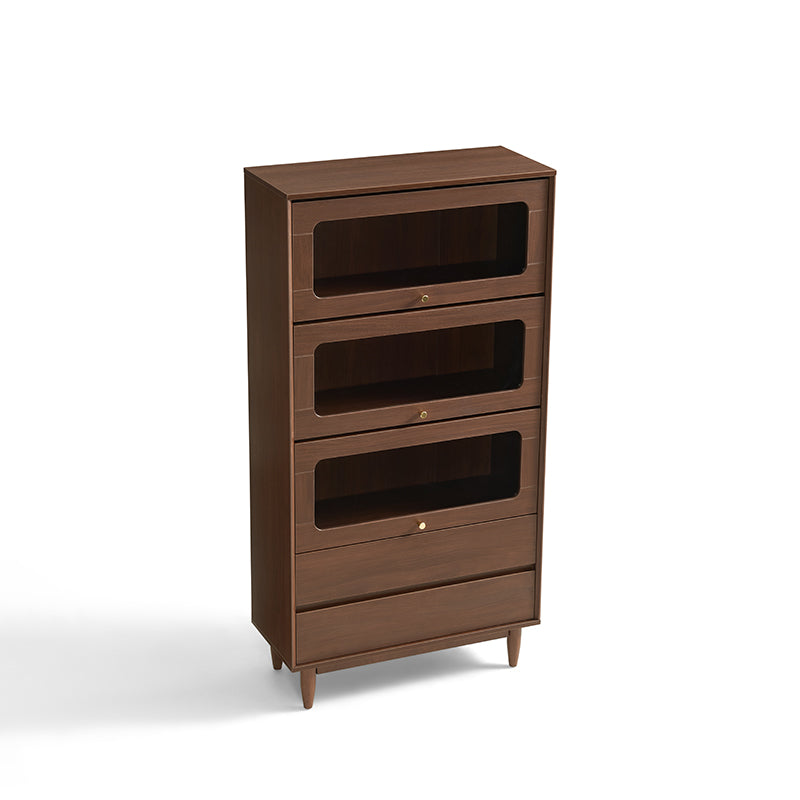 Kane 80cm Flip-door Bookcase Display Shelf/Modular Storage Cabinet For Home