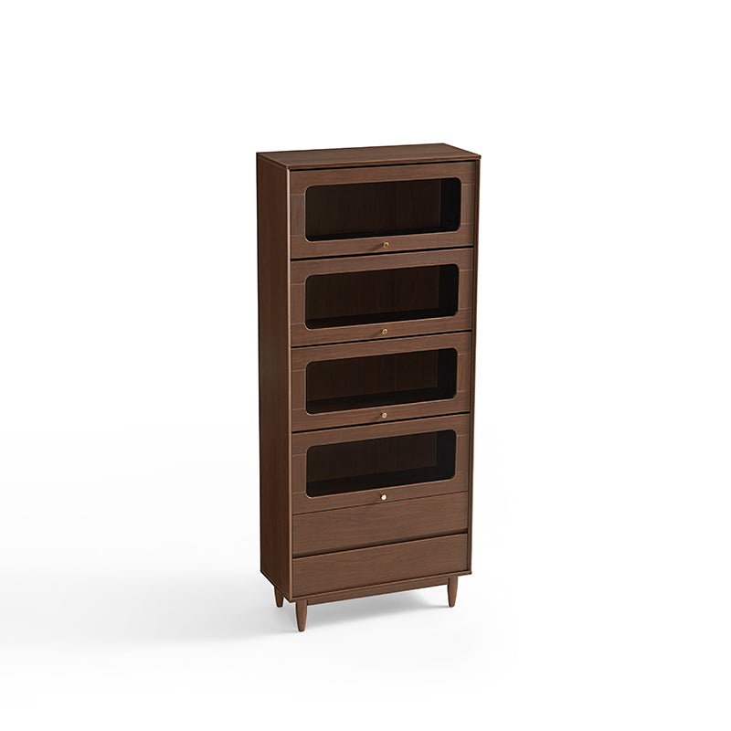 Kane 80cm Flip-door Bookcase Display Shelf/Modular Storage Cabinet For Home