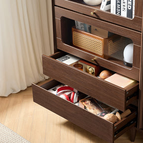 Kane 80cm Flip-door Bookcase Display Shelf/Modular Storage Cabinet For Home