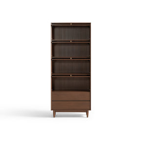 Kane 80cm Flip-door Bookcase Display Shelf/Modular Storage Cabinet For Home