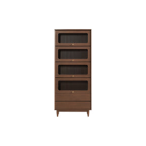 Kane 80cm Flip-door Bookcase Display Shelf/Modular Storage Cabinet For Home
