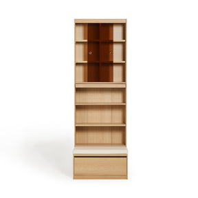 Ronald 60cm/80cm Bookcase Modular Display Shelf & Storage Multiple Color