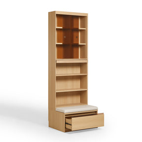 Ronald 60cm/80cm Bookcase Modular Display Shelf & Storage Multiple Color