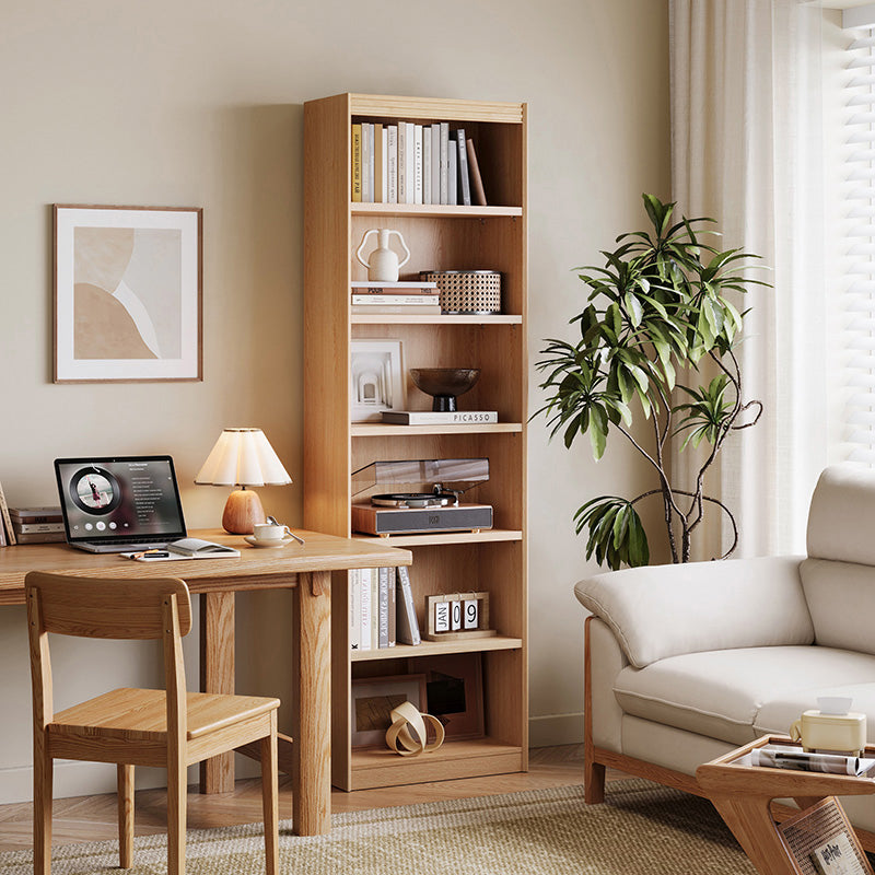 Watson 60cm/80cm Bookcase Modular Display Shelf & Storage Natural Wood Color