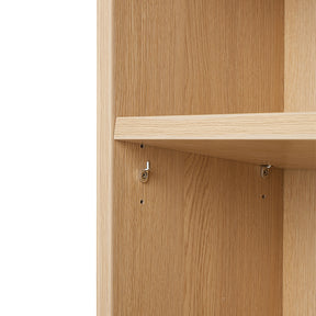 Watson 60cm/80cm Bookcase Modular Display Shelf & Storage Natural Wood Color