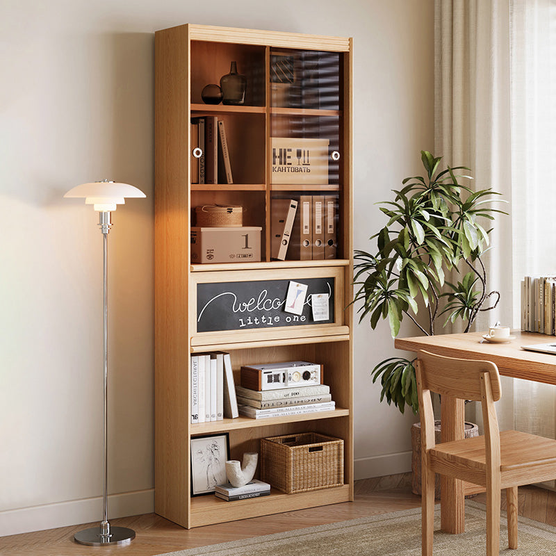 Watson 60cm/80cm Bookcase Modular Display Shelf & Storage Natural Wood Color