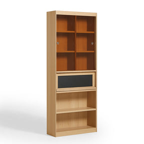 Watson 60cm/80cm Bookcase Modular Display Shelf & Storage Natural Wood Color