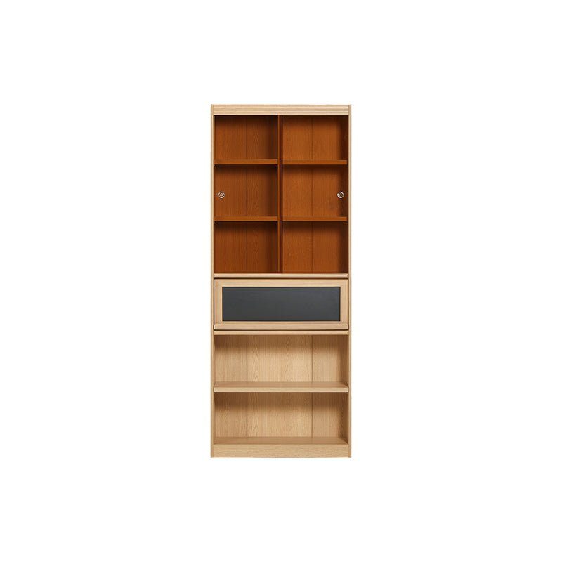 Watson 60cm/80cm Bookcase Modular Display Shelf & Storage Natural Wood Color