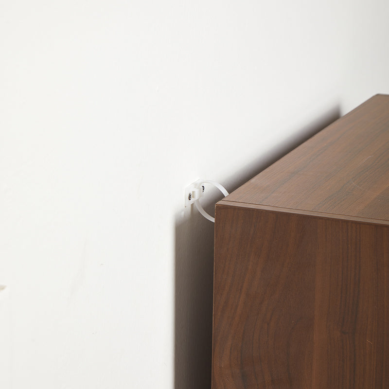 Watson 60cm/80cm Bookcase Modular Display Shelf & Storage With Cabinet/Lighting Walnut Color