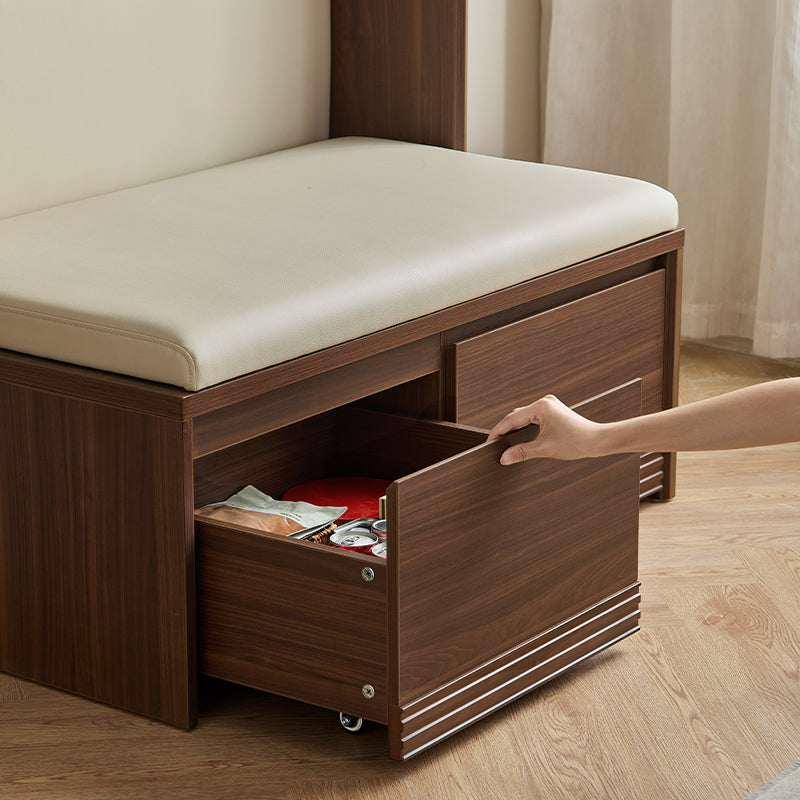 Watson 60cm/80cm Bookcase Modular Display Shelf & Storage With Cabinet/Lighting Walnut Color