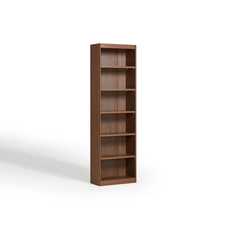 Watson 60cm/80cm Bookcase Modular Display Shelf & Storage With Lighting Walnut Color