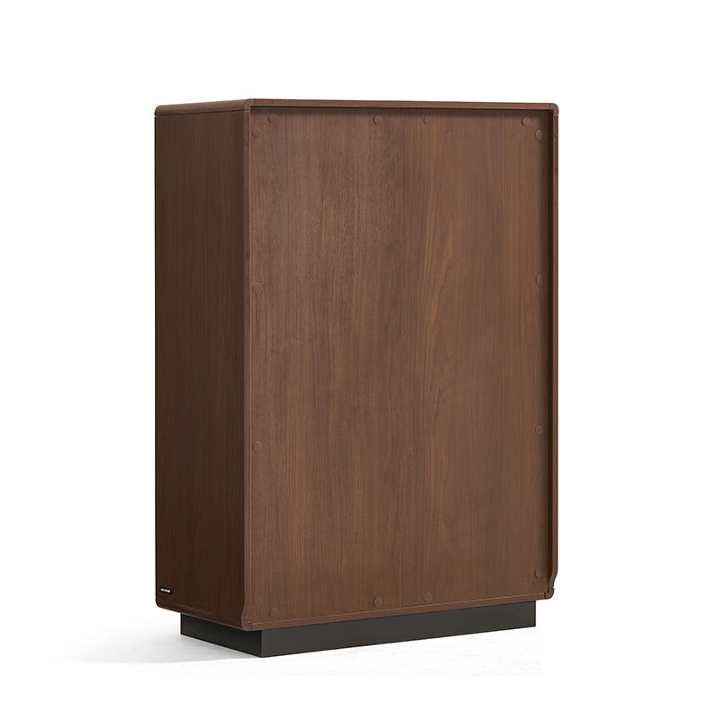 Zora 80cm Bookcase Display Shelf/Storage Cabinet For Home Walnut Color