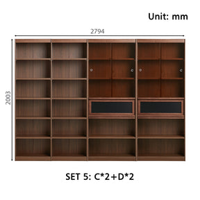 Roger Bookcase Modular Display Shelf & Storage Multiple Size