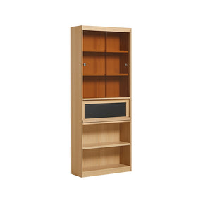 Roger Bookcase Modular Display Shelf & Storage Multiple Size Natural Wood Color
