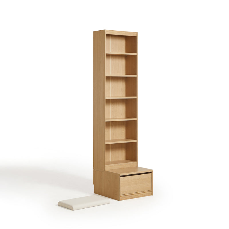 Ronald Bookcase Modular Display Shelf & Storage Multiple Size Natural Wood Color