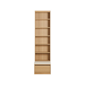 Ronald Bookcase Modular Display Shelf & Storage Multiple Size Natural Wood Color