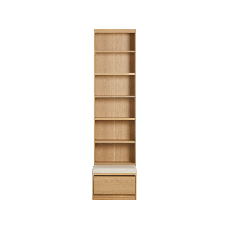 Ronald Bookcase Modular Display Shelf & Storage Multiple Size Natural Wood Color