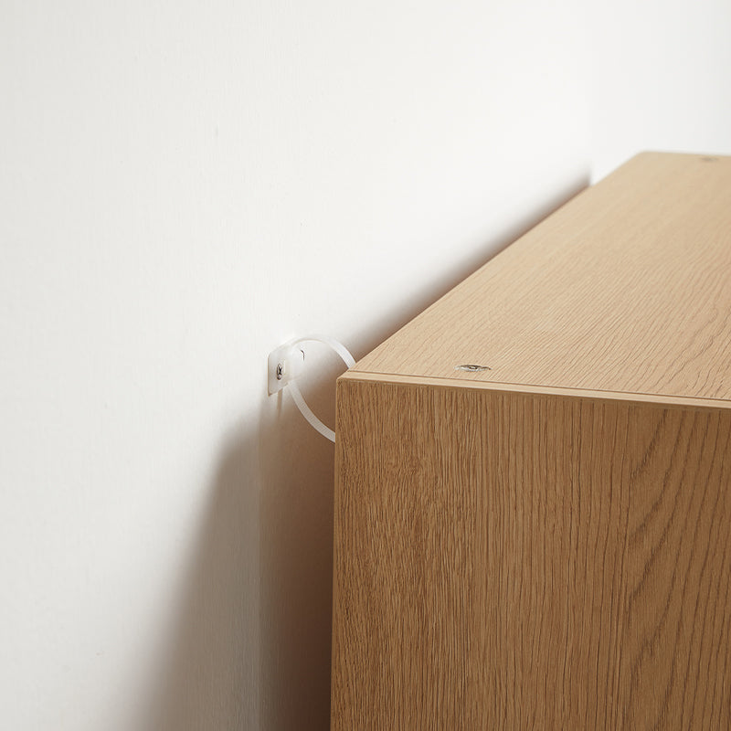 Ronald Bookcase Modular Display Shelf & Storage Multiple Size Natural Wood Color