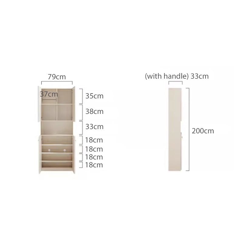 Jenna Bookcase/Bookshelf with Study Desk/Chair Study Set Cream White