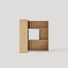Callan Classic Design Expandable Corner Bookcase Display Shelf & Storage