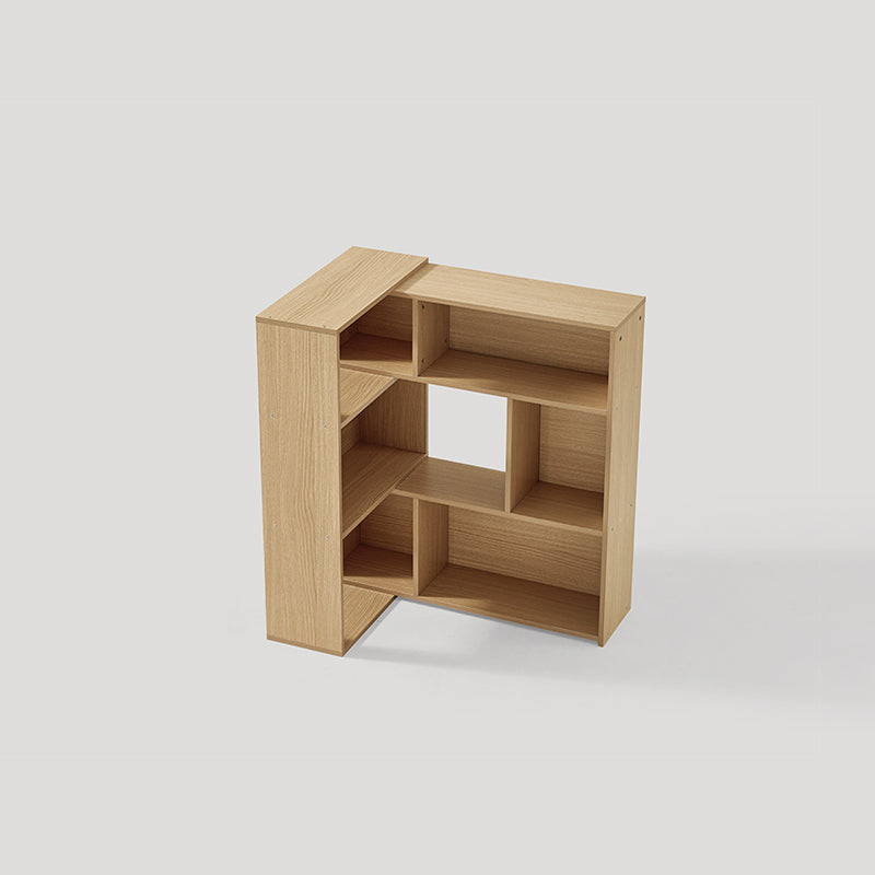 Callan Classic Design Expandable Corner Bookcase Display Shelf & Storage